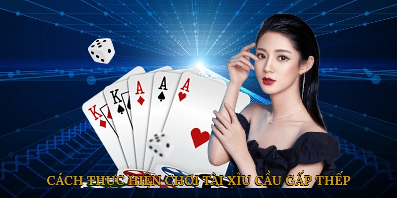 Cách thực hiện chơi tài xỉu cầu gấp thếp